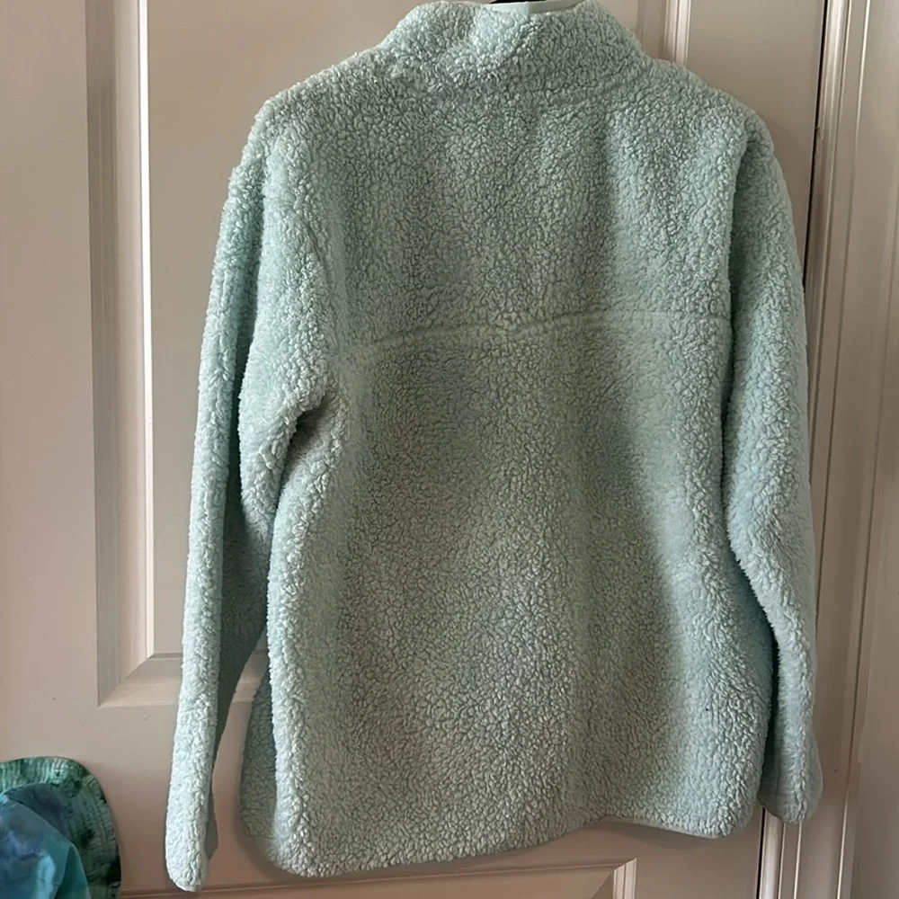 Eddie Bauer Womens Cozy Fuzzy Sweater sz L NWOT - Picture 8 of 9